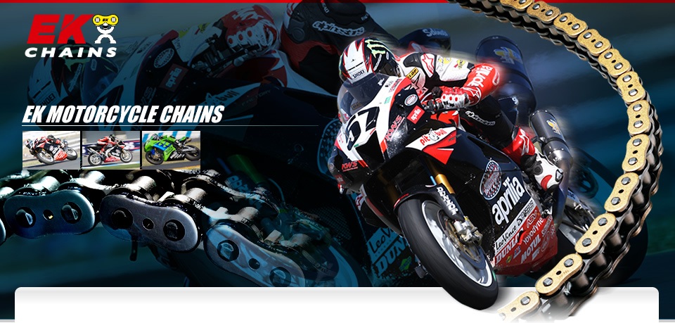 EK MOTORCYCLE CHAINS